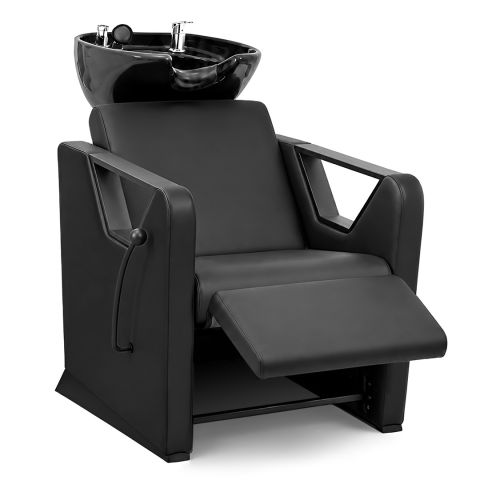 Farin Nera Shampoo Station front right angle leg rest view