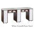 DECO Crystalli (CBUV) Manicure Table - Black