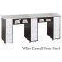 DECO Crystalli (CBUV) Manicure Table - Black