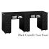 DECO Crystalli (CBUV) Manicure Table - Black