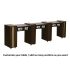 DECO Adelle (Multi-Sections) Manicure Table w/ UV