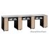 Deco Le Beau (Multi-Sections) Manicure Table Full Top w/ UV