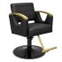 Deco Bora Styling Chair - Black/Gold 
