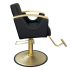 Deco Bora Styling Chair - Black/Gold