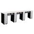Deco Crystalli (Multi-Sections) Manicure Table Full Top w/ UV