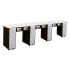 Deco Crystalli (Multi-Sections) Manicure Table Full Top w/ UV