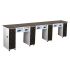 Deco Crystalli (Multi-Sections) Manicure Table Full Top w/ UV