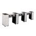 Deco Crystalli Aussi (Multi-Sections) Manicure Table w/ UV