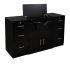 Deco Bentley Wet Station with Countertop - Black 