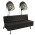 Deco Elizabeth Hair Dryer Bench: Black