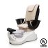 Deco Rossi 814 Pedicure Spa Chair - White (clearance)