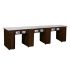 DECO Canterbury (Multi-Sections) Manicure Table Full Top w/ UV