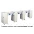 Deco Le Beau (Multi-Sections) Manicure Table w/ UV