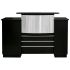 Deco Mandy Reception Desk - Black (clearance)