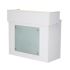 Deco Mona Reception Counter - White