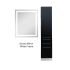 Deco Vitani Tower LED Styling Station - Black