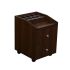 Deco Nina Pedicure Cart with Tray - Chocolate