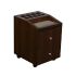 Deco Nina Pedicure Cart with Tray - Chocolate