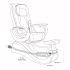 Deco Varisi Terza Pedicure Spa Chair - White