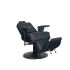 Deco Roosevelt Nera Barber Chair