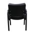 Deco Seville Reception Seat - Black