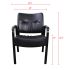 Deco Seville Reception Seat - Black