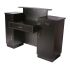 Deco Mandy Reception Desk - Black (clearance)