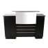 Deco Mandy Reception Desk - Black (clearance)