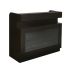 Deco Falini HF Reception Counter - Dark Cherry