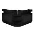 Deco Falini Reception Counter - Black