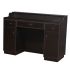 Deco Elizabeth Reception Desk 60'' - Dark Cherry/Mocha (clearance)