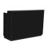 Deco Piazza Reception Desk 60'' - Black/Black
