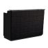 Deco Fab Reception Desk 60'' - Black/Black