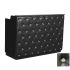Deco Crystalli Reception Desk 60'' - Black/Black (clearance)