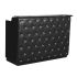 Deco Crystalli Reception Desk 60'' - Black/Black (clearance)