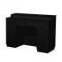 Deco Elizabeth Reception Desk 60'' - Black/Black (clearance)