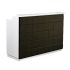 Deco Fab Reception Desk 60'' - White/Black