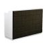 Deco Fab Reception Desk 60'' - White/Black