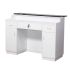 Deco Elizabeth Reception Desk 60'' - White/White (clearance)