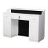 Deco Fab Reception Desk 60'' - White/Black
