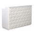 Deco Elizabeth Reception Desk 60'' - White/White (clearance)