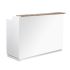 Deco Piazza Reception Desk 60'' - White