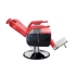 Deco Harrington Barber Chair - Red ( clearance )