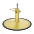 Deco Styling Chair Base With Hydraulic Pump - Satin Gold Round Heavy Duty