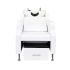 Deco Avery Shampoo Bed Station - White (Clearance)
