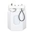 Deco Avery Shampoo Bed Station - White (Clearance)