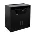 Deco Bentley Shampoo Cabinet with Counter - Black
