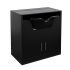 Deco Bentley Shampoo Cabinet with Counter - Black