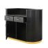 Deco Tinsley Tambour Reception Desk - 47