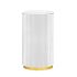 Deco Tinsley Tambour Reception Desk - 47